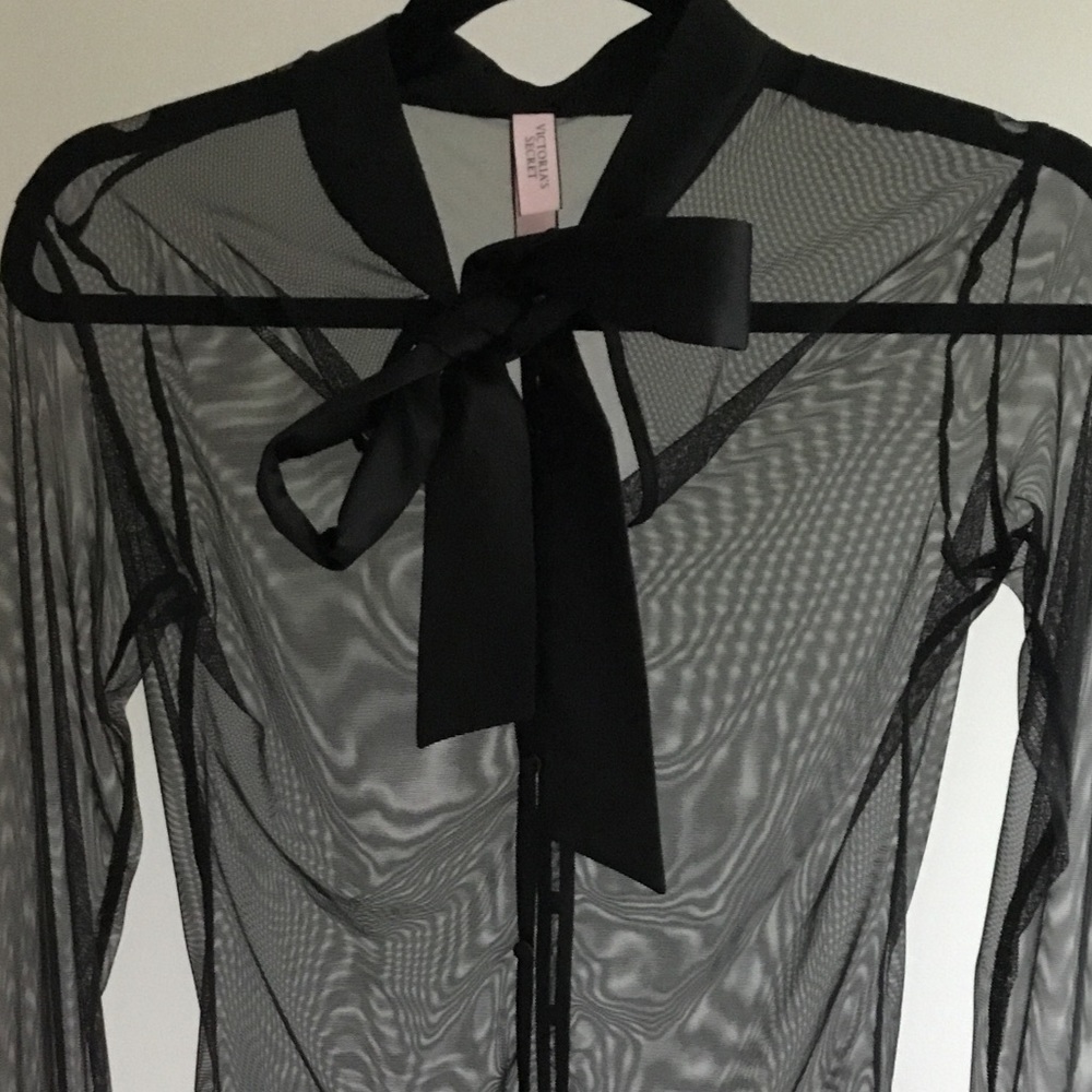Sexiii mesh VS bodysuit w adorable 
